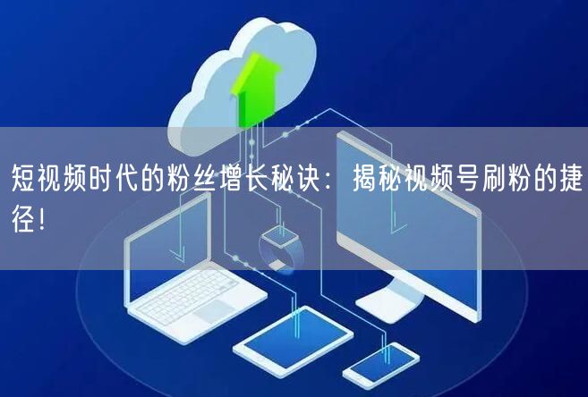 短视频时代的粉丝增长秘诀:揭秘视频号刷粉的捷径!