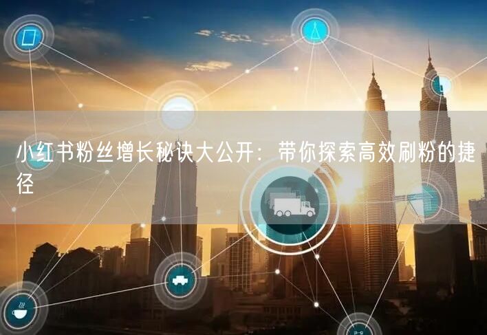小红书粉丝增长秘诀大公开:带你探索高效刷粉的捷径