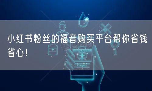 小红书粉丝的福音购买平台帮你省钱省心！